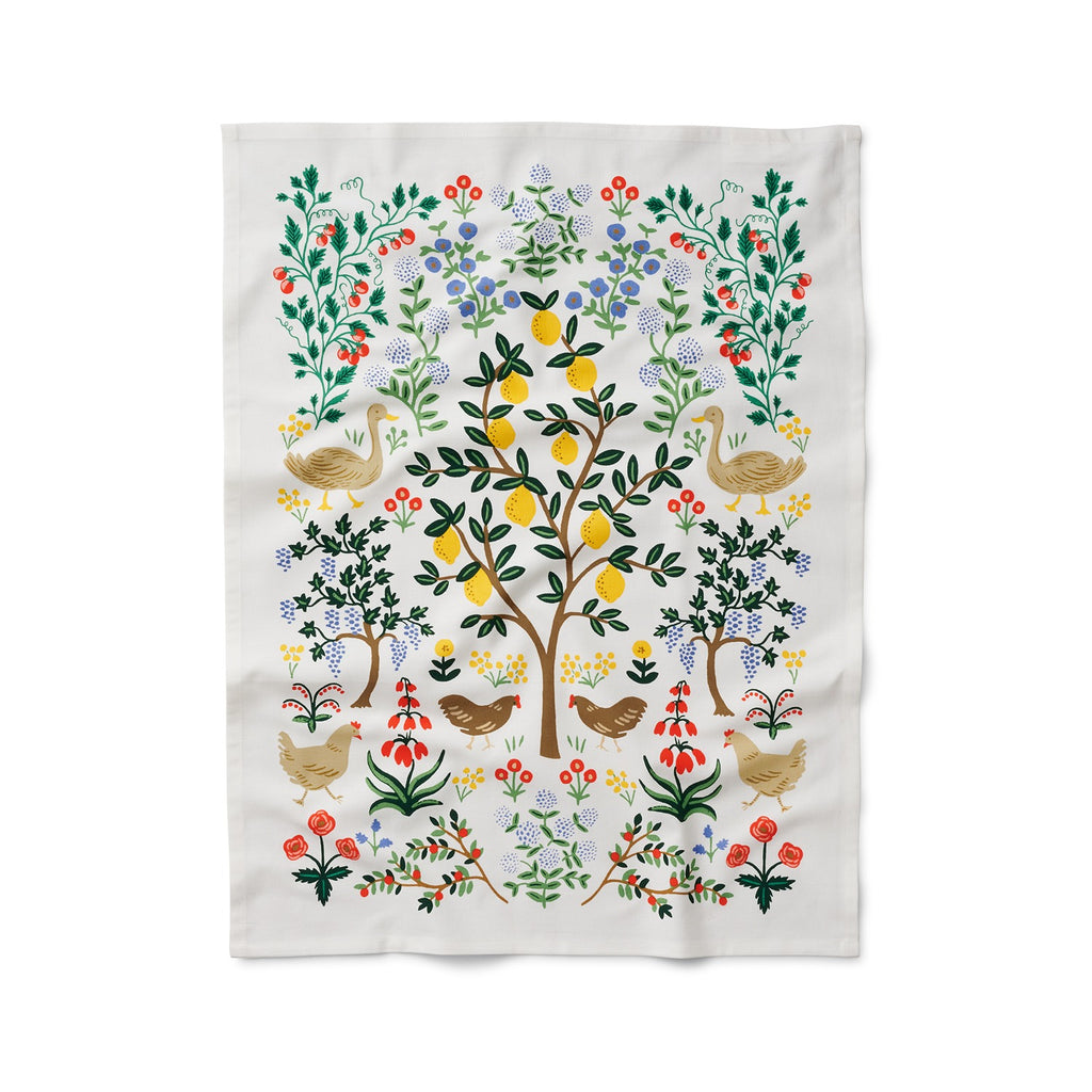 Country Farm Tea Towel