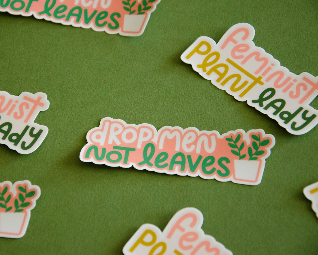 Feminist Plant Lady Sticker