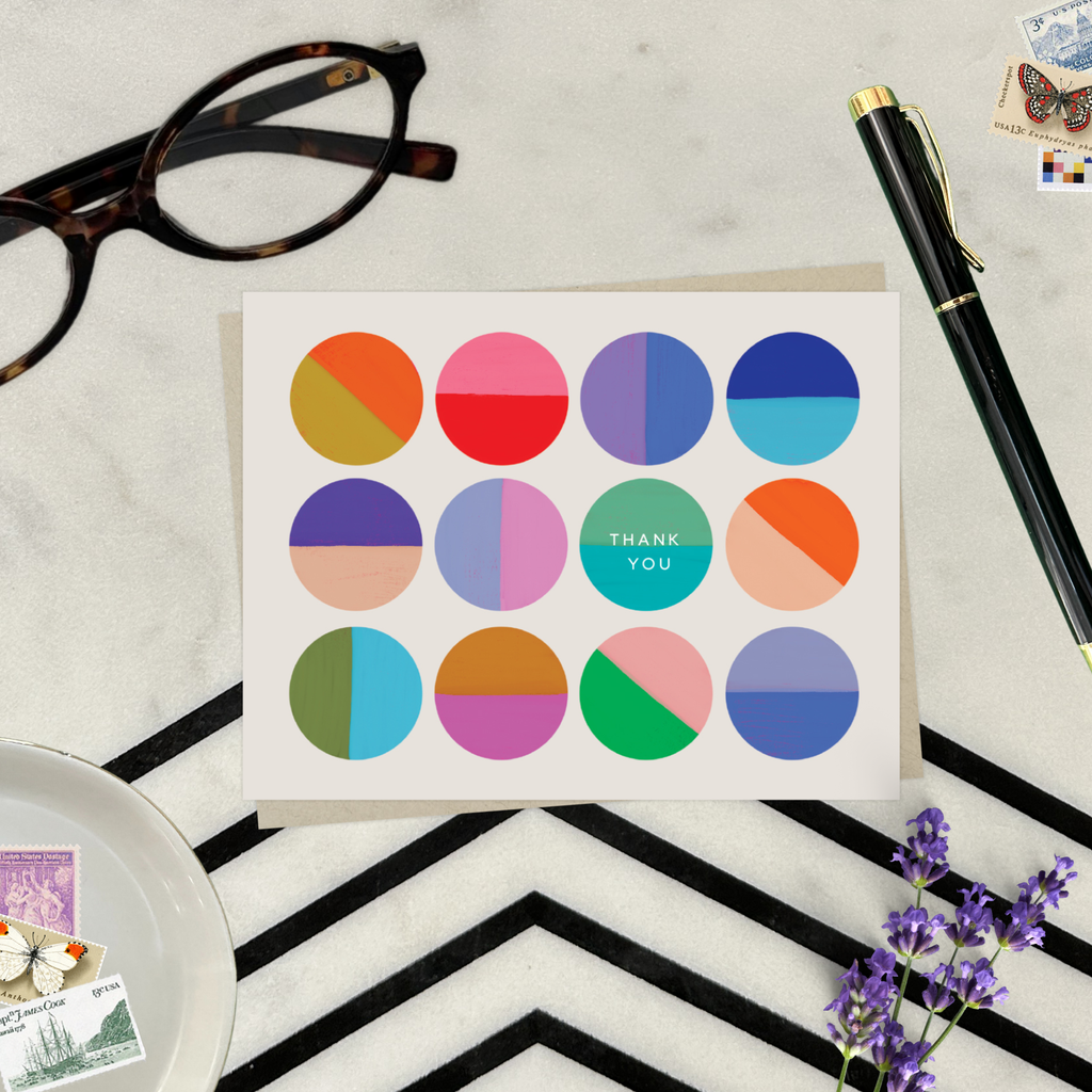 Colorful Circles Card