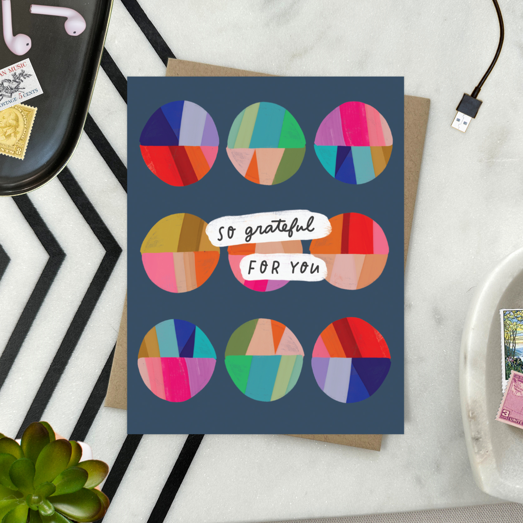 Grateful Patchwork Card