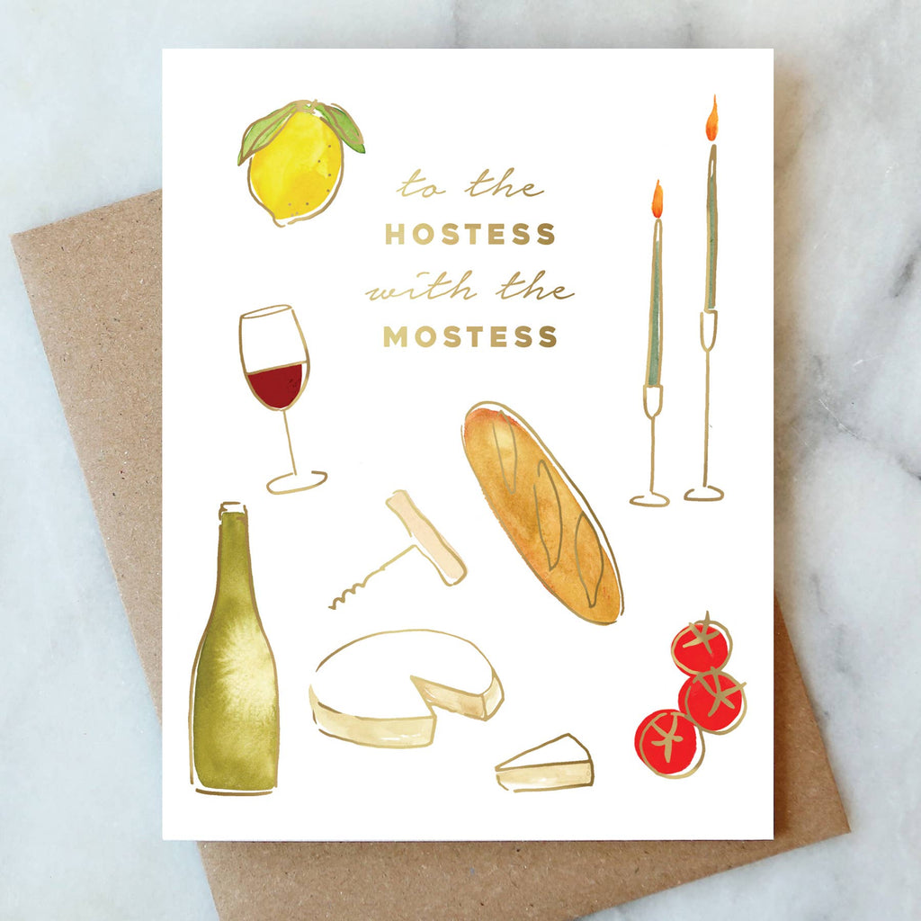 Hostess Thank You Card