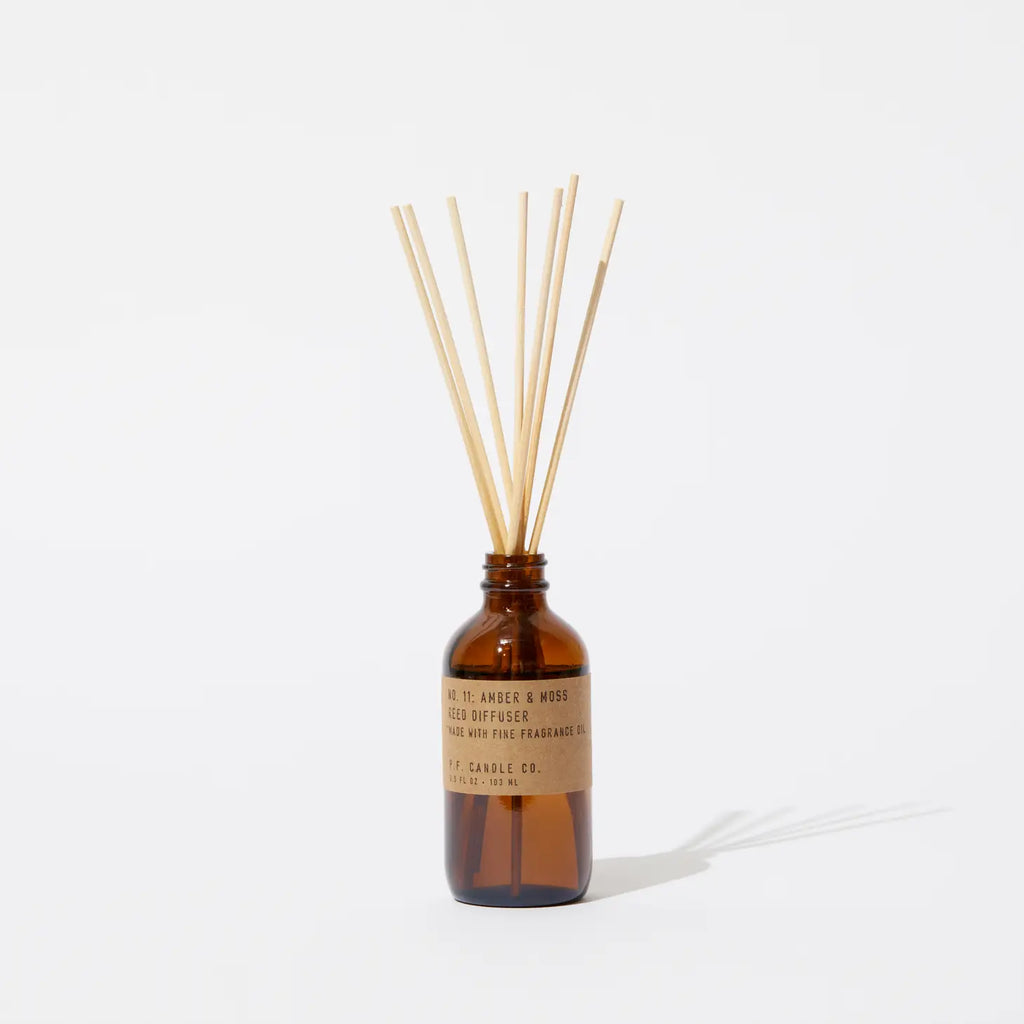 amber & moss reed diffuser