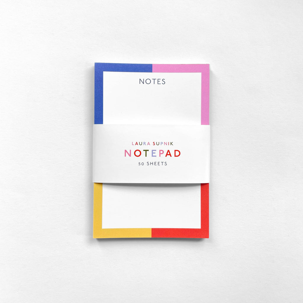 Colorblock Notepad