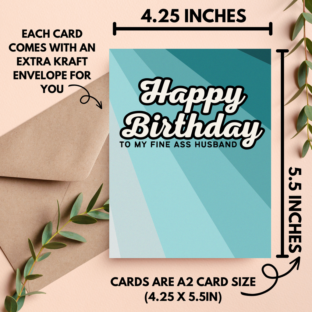 Husband Birthday Card