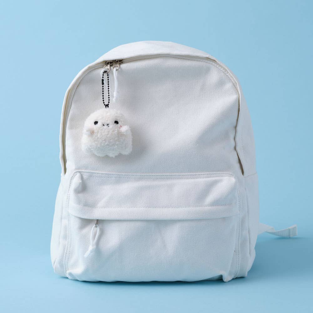 Keyring - Riceboo - White Ghost