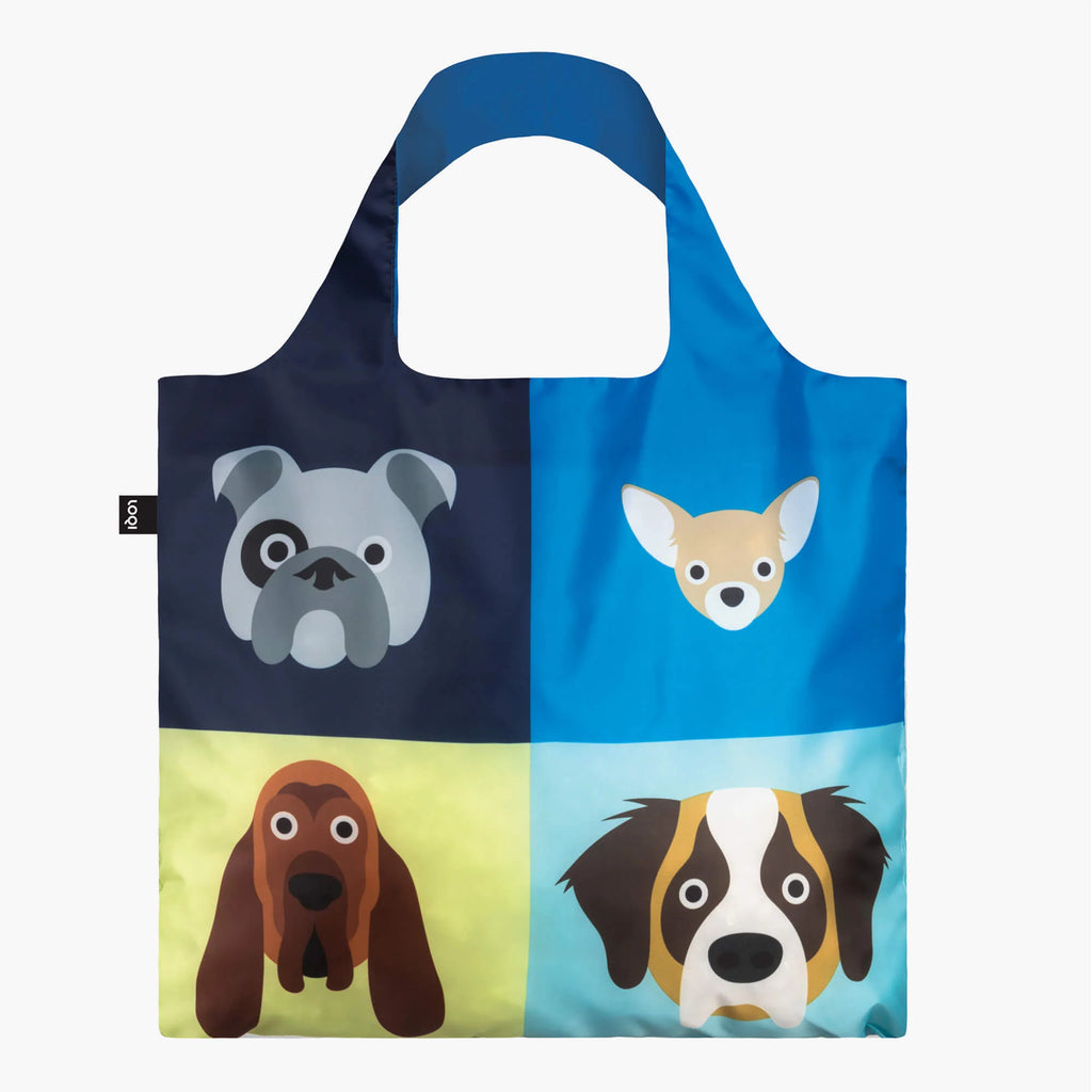 Bright Dogs Recycled Bag