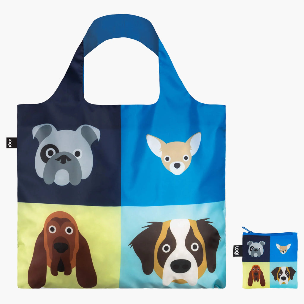Bright Dogs Recycled Bag