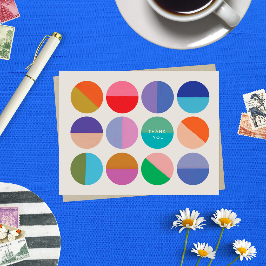 Colorful Circles Card