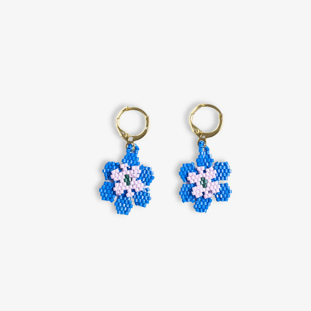 Blossom earrings in Royal Blue