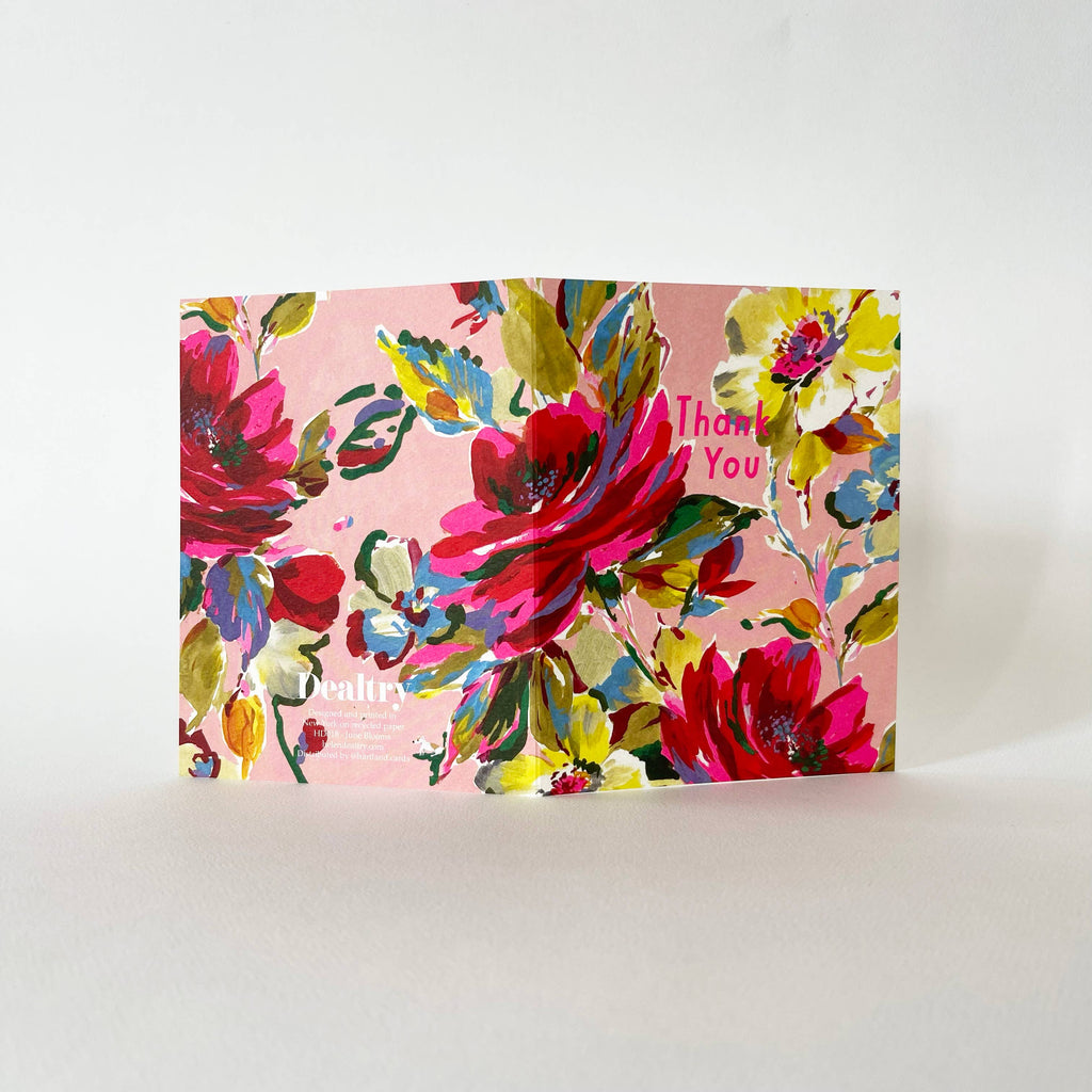Thank You June Blooms Card