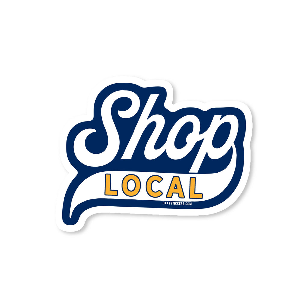 Shop Local Sticker