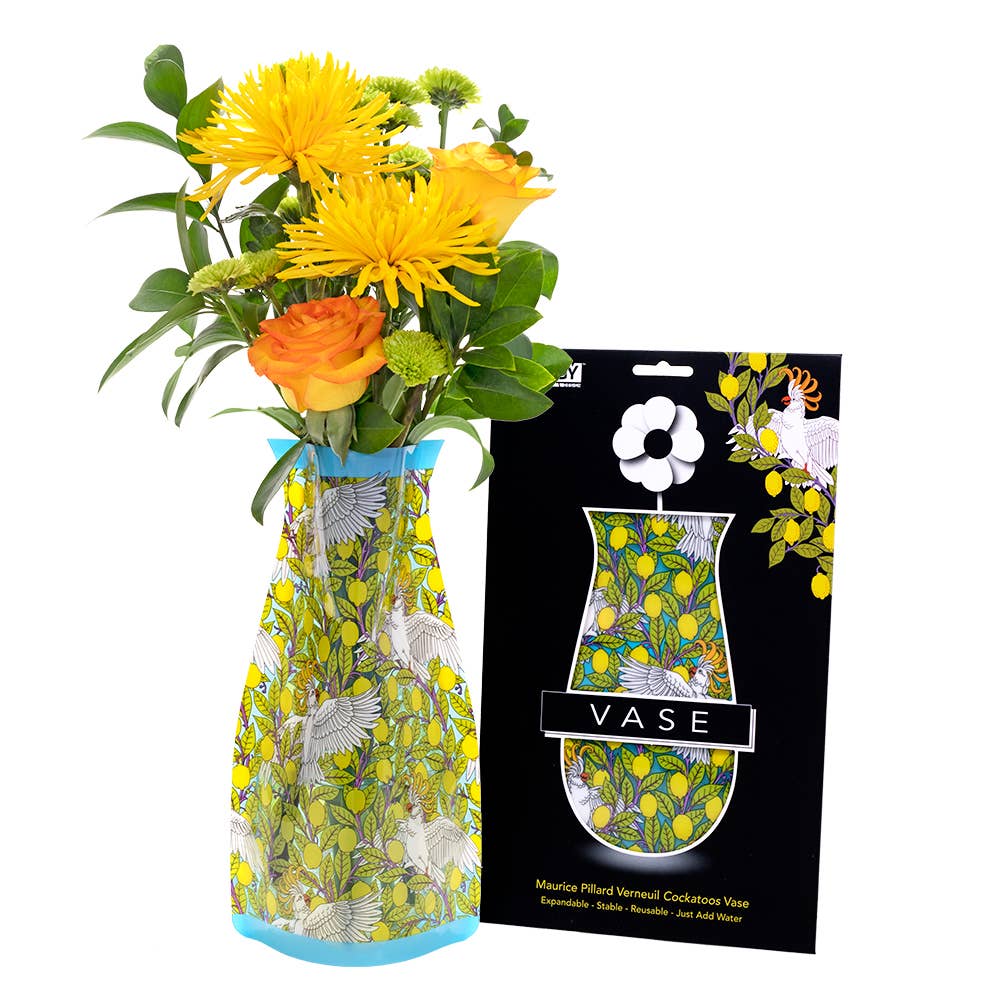 Modgy Expandable Vase - Verneuil Cockatoos