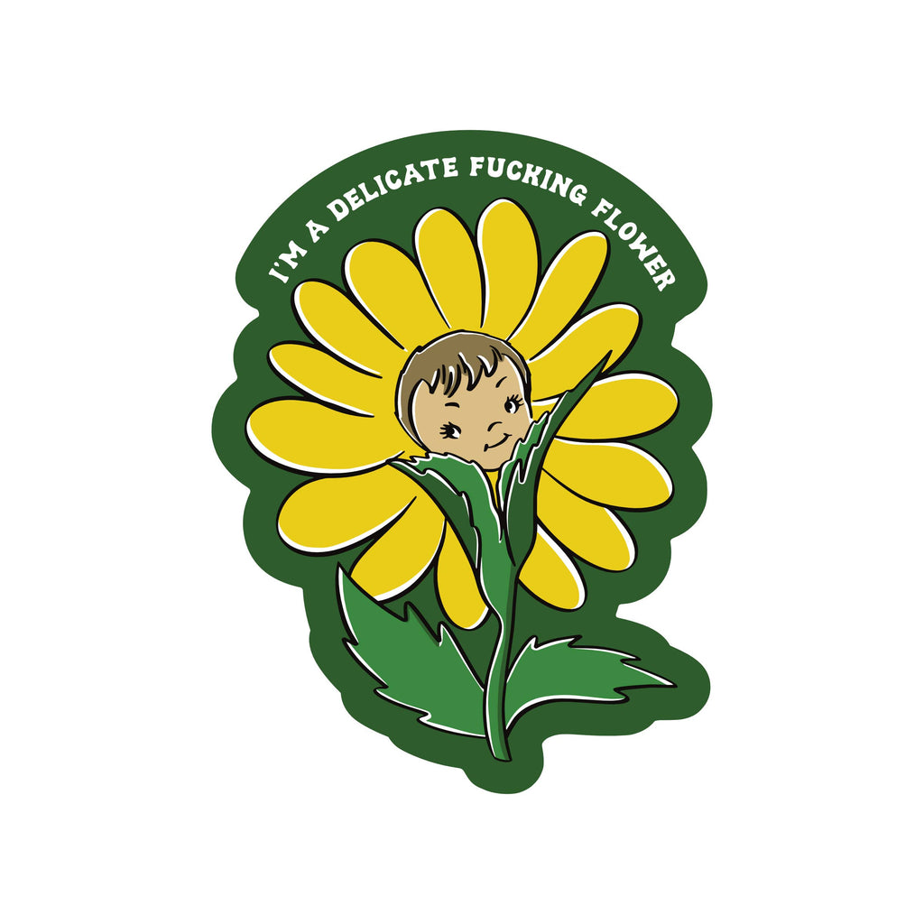 Delicate Flower Sticker