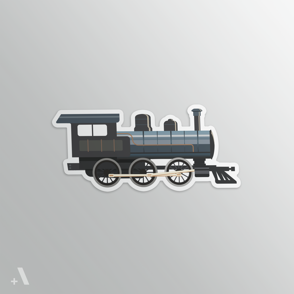 Steam Train Sticker