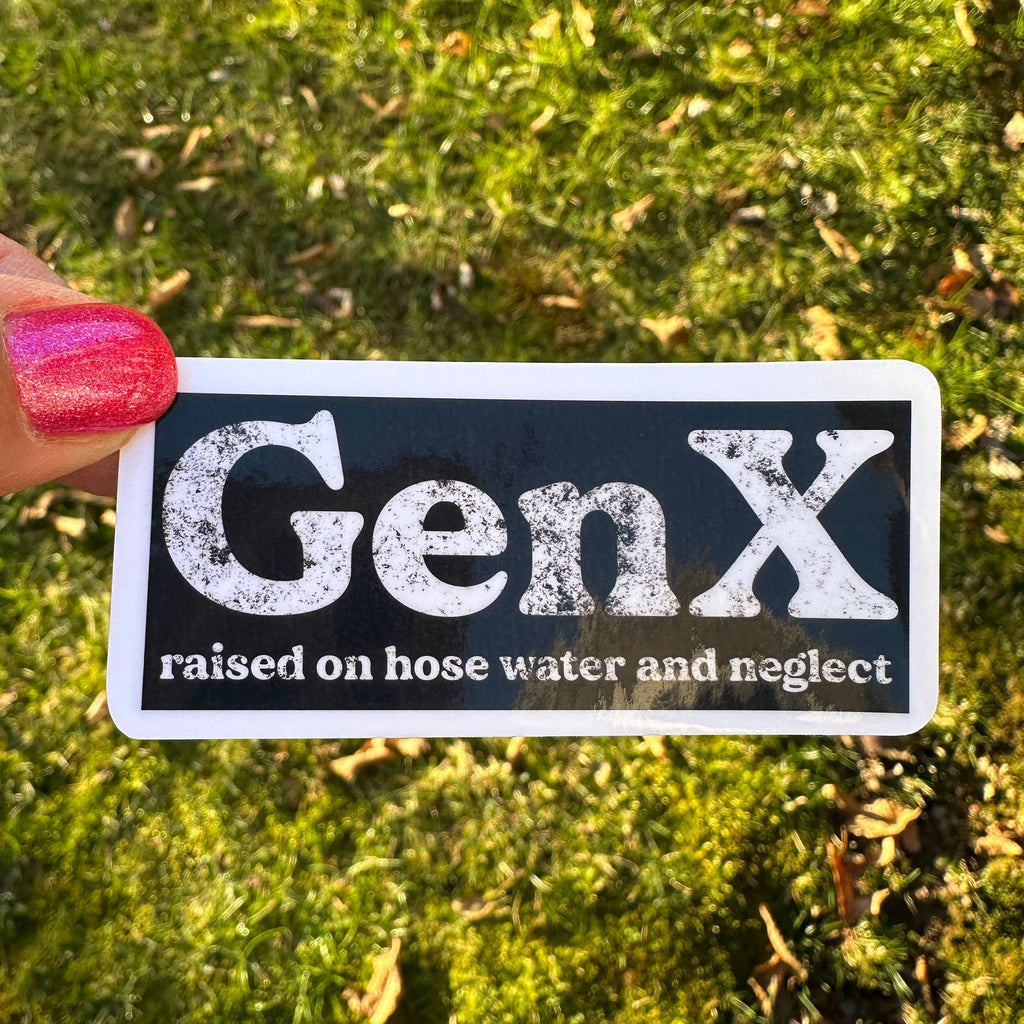 Gen X Sticker