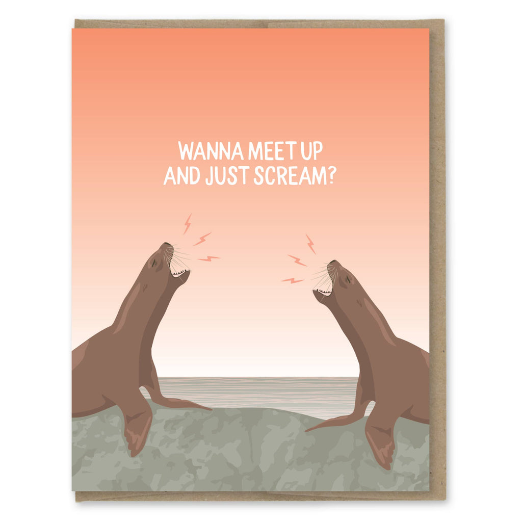 Just Scream Card