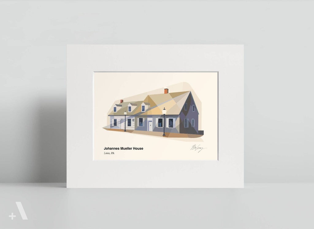 Lititz Train Station - Matted 8x10 Print