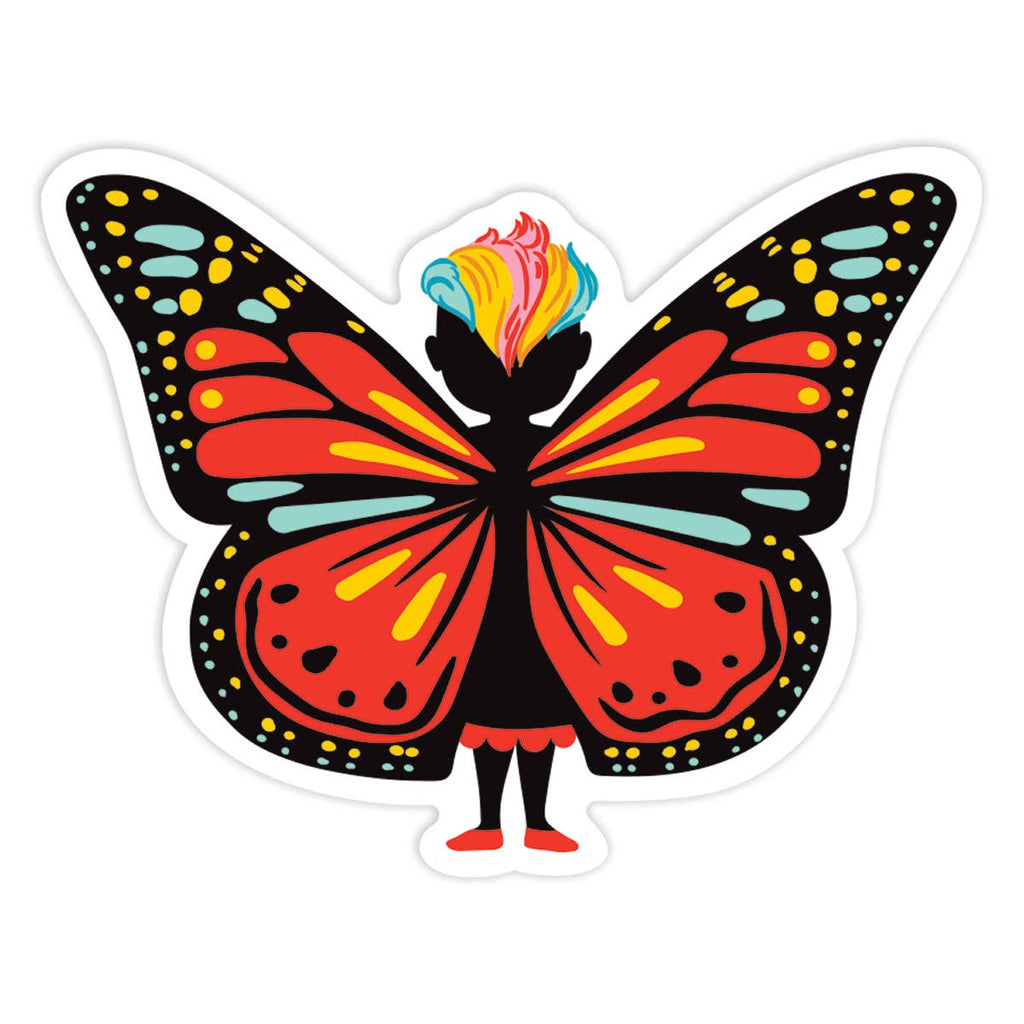 Proud Butterfly Sticker