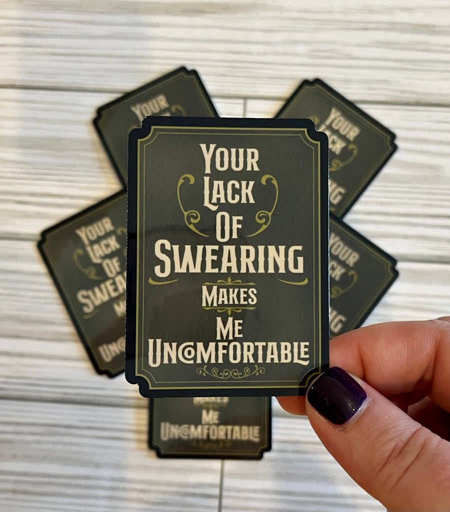 Uncomfortable Sticker