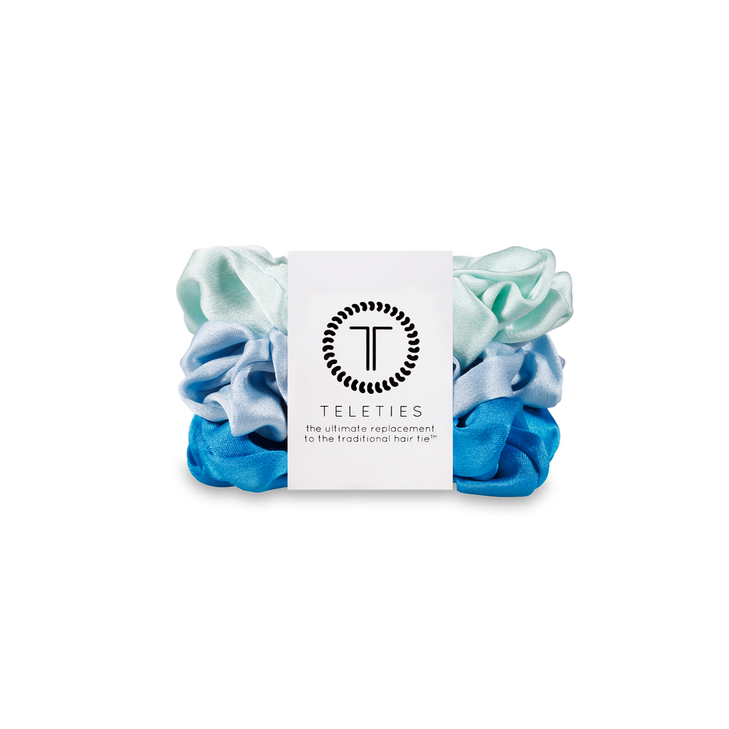 Silk Hair Scrunchie | Small | Blue My Mind