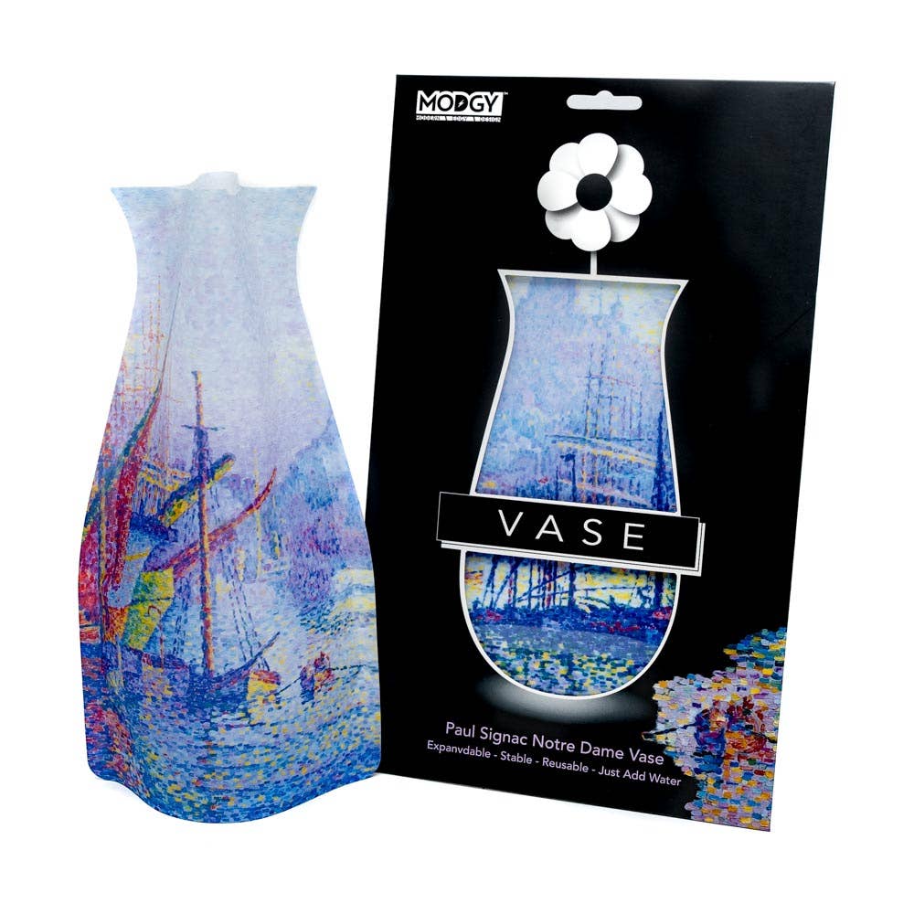 Modgy Expandable Vase - Paul Signac Notre Dame