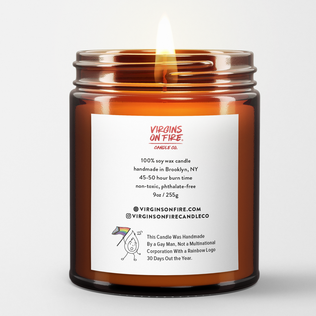 DOING MY SILLY LITTLE JOB Candle