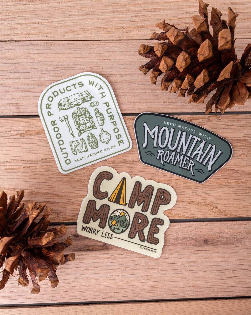 Camp More | Sticker
