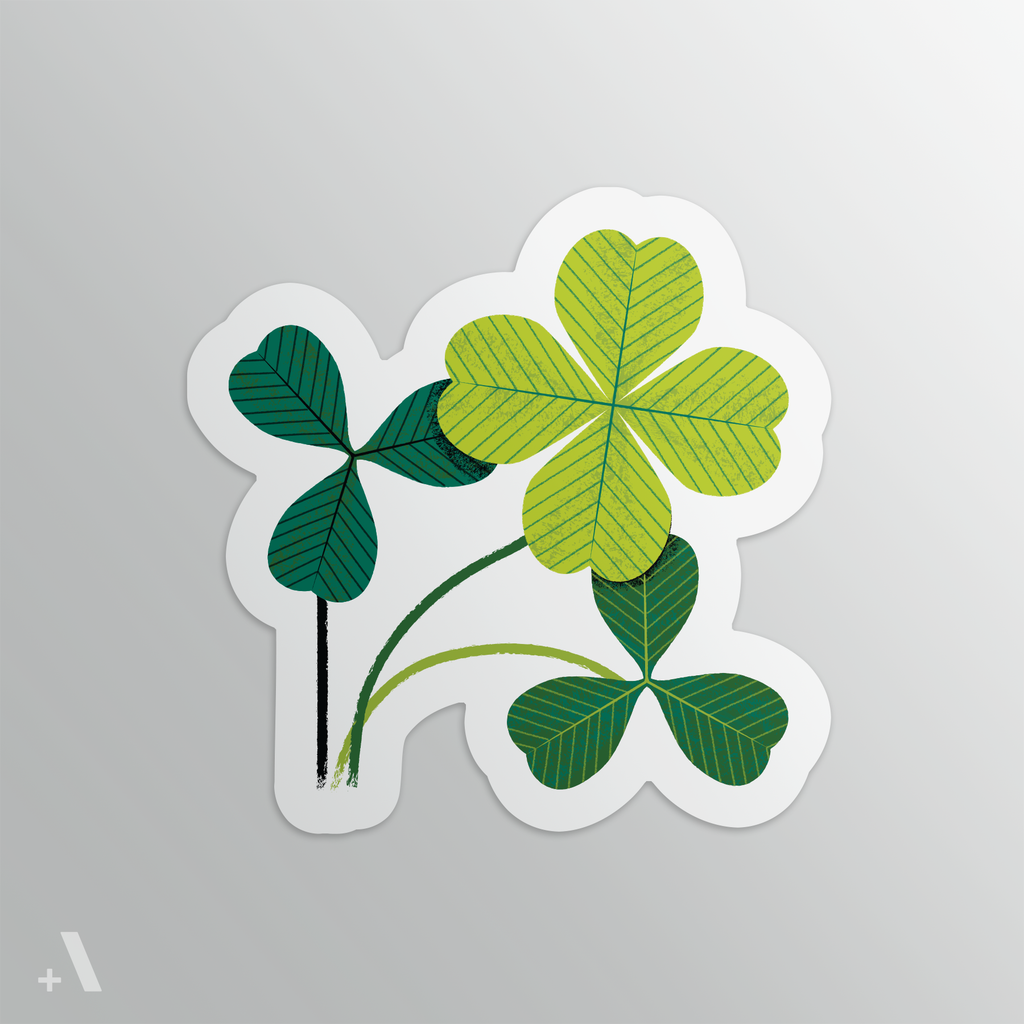 Four Leaf Clover - Wish Sticker