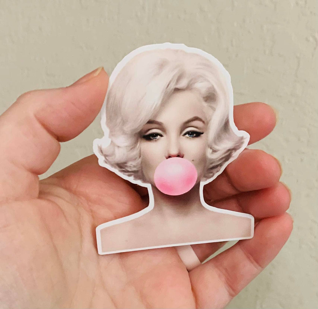 Marilyn Gum Sticker