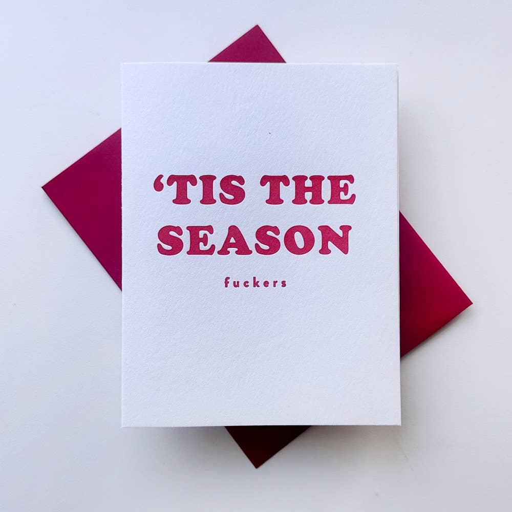 Tis the Season card