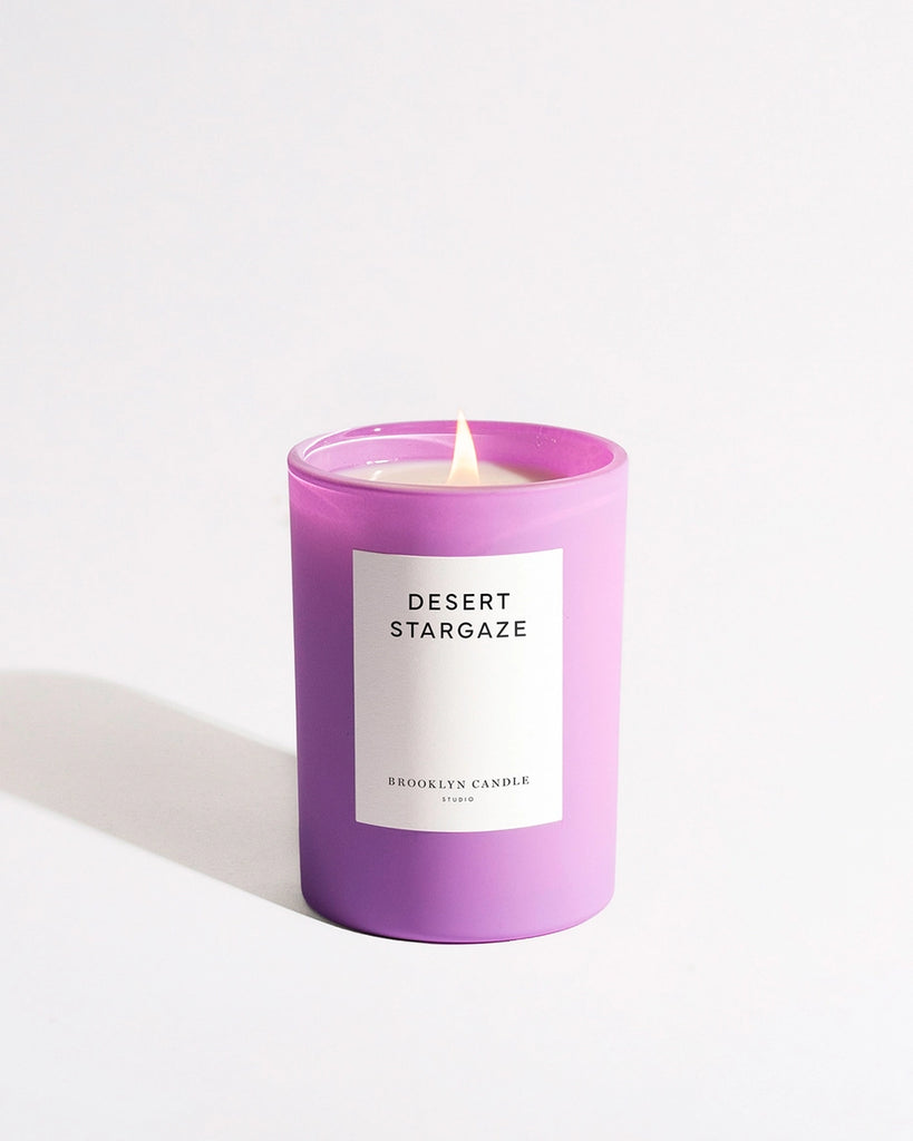 Desert Stargaze Candle  - Lilac Vessel