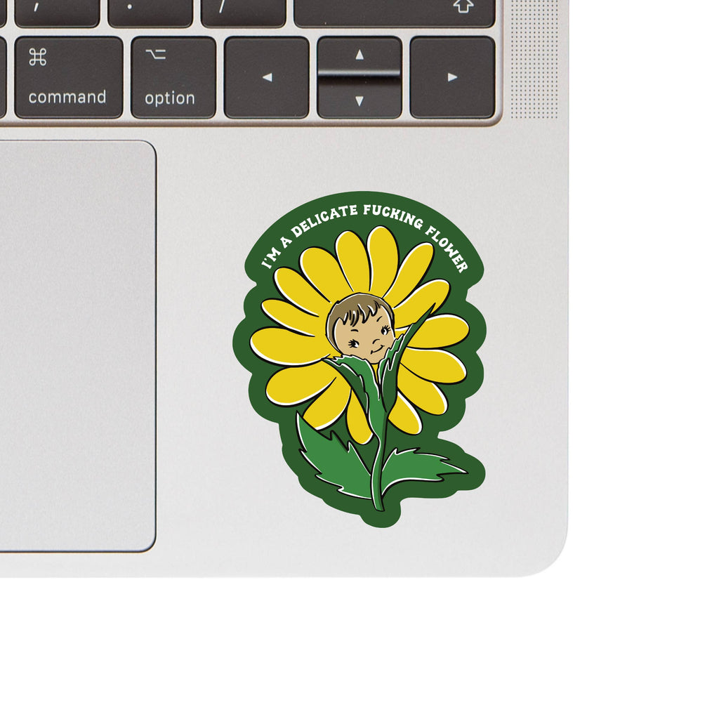 Delicate Flower Sticker