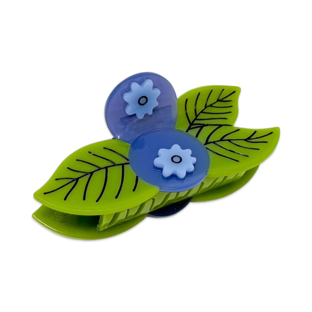 Large Blueberry Hair Claw Clip