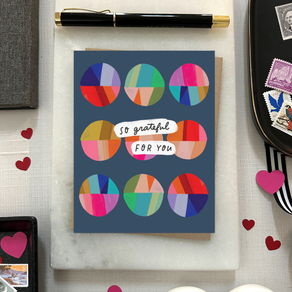 Grateful Patchwork Card