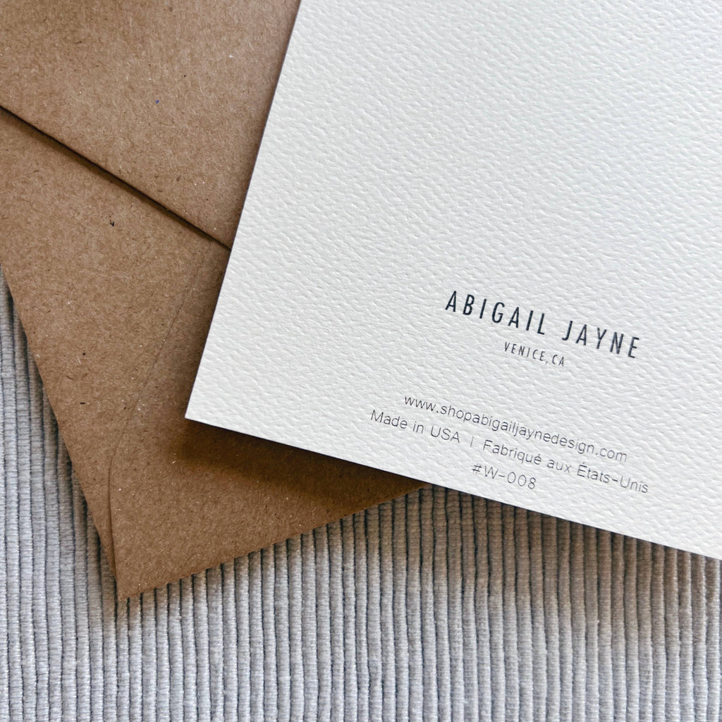 Shells Thank You Card - Box Set of 6