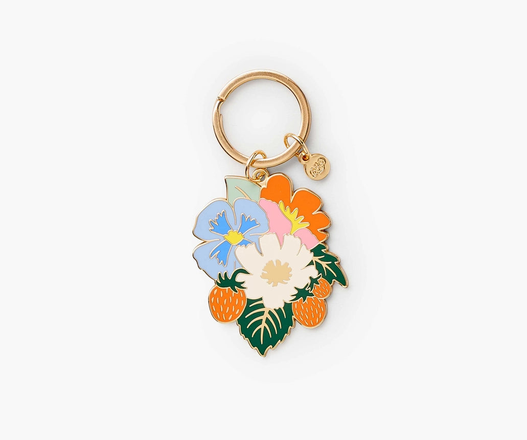 Strawberry Fields Enamel Keychain – Atlas General Store
