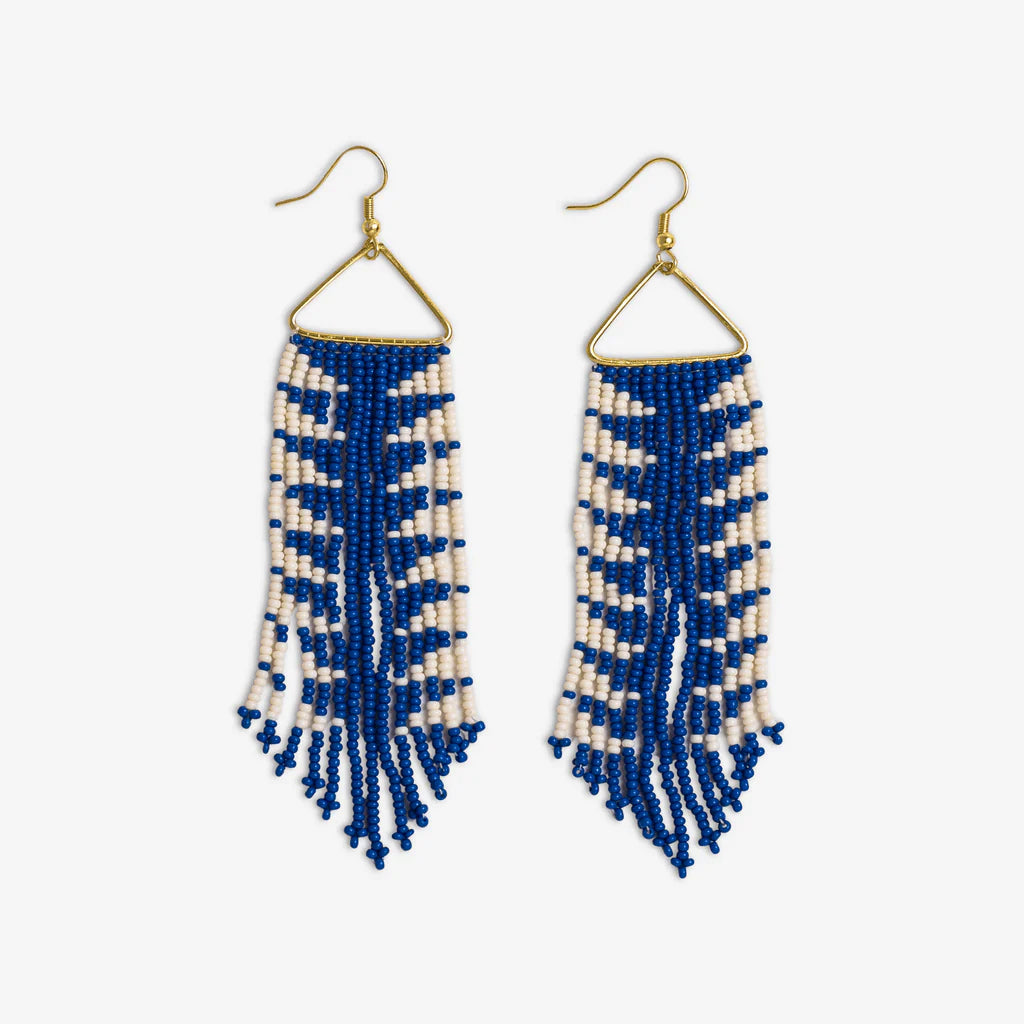 emilie earrings in lapis