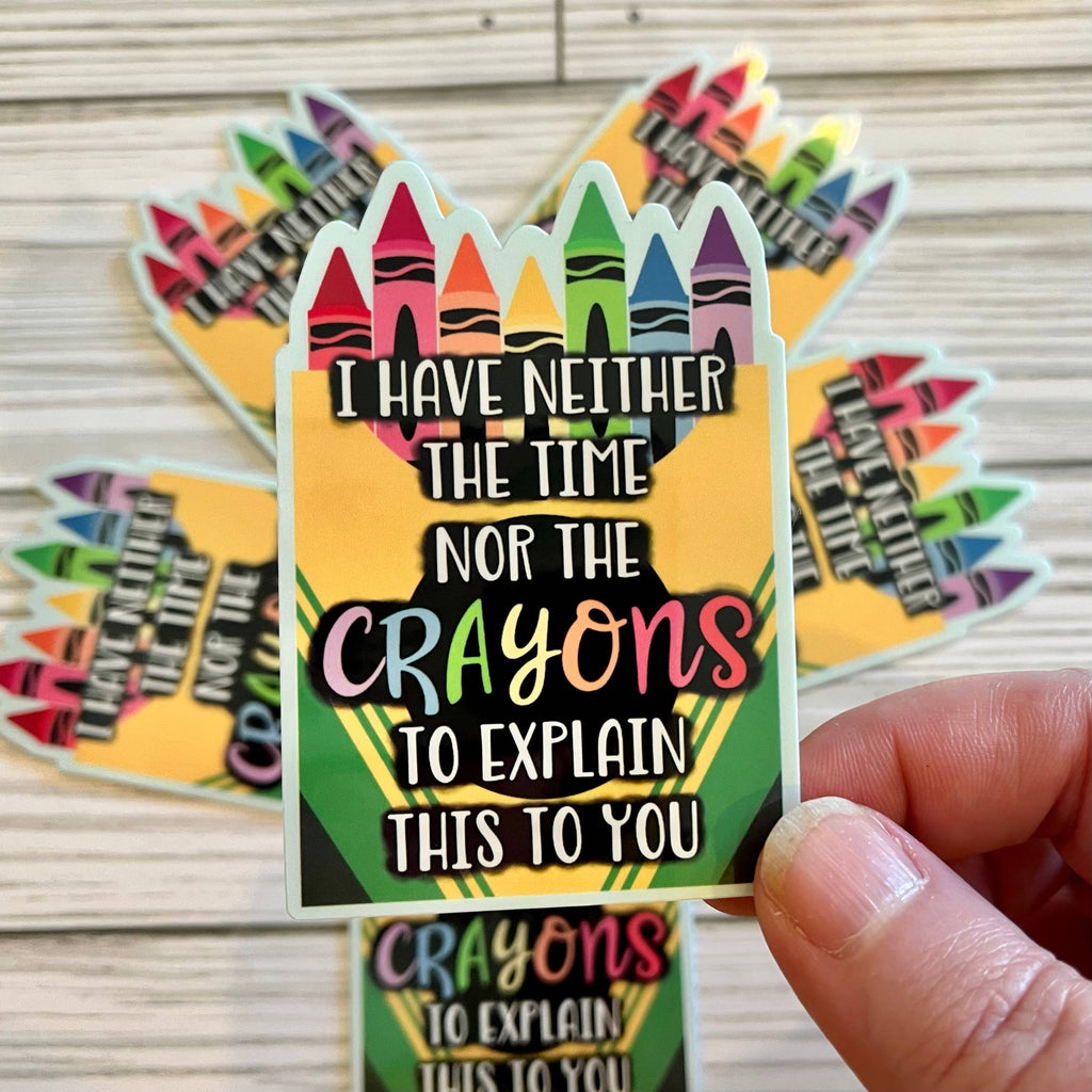 Crayons Sticker