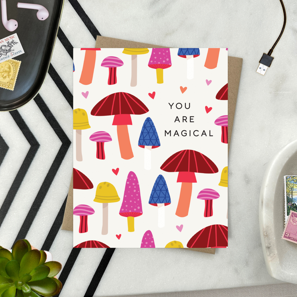 Magical Mushrooms Card
