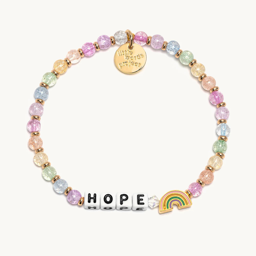 LWP - White - Hope Bracelet - Rainbow