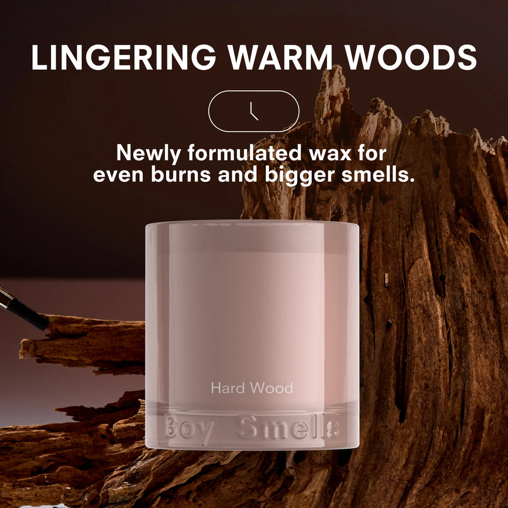 Hard Wood 8.5oz Candle