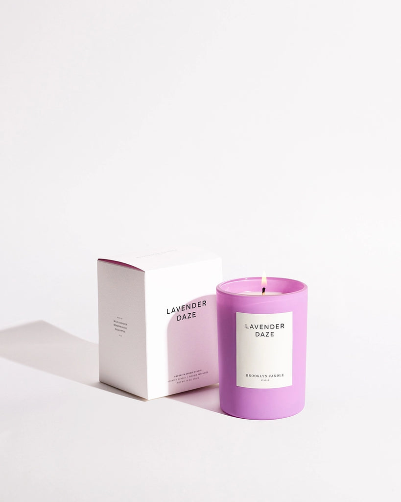 Lavender Daze Candle  - Lilac Vessel