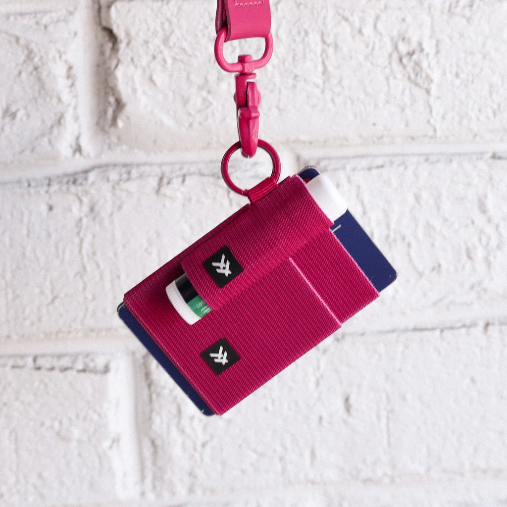 Magenta Elastic Wallet