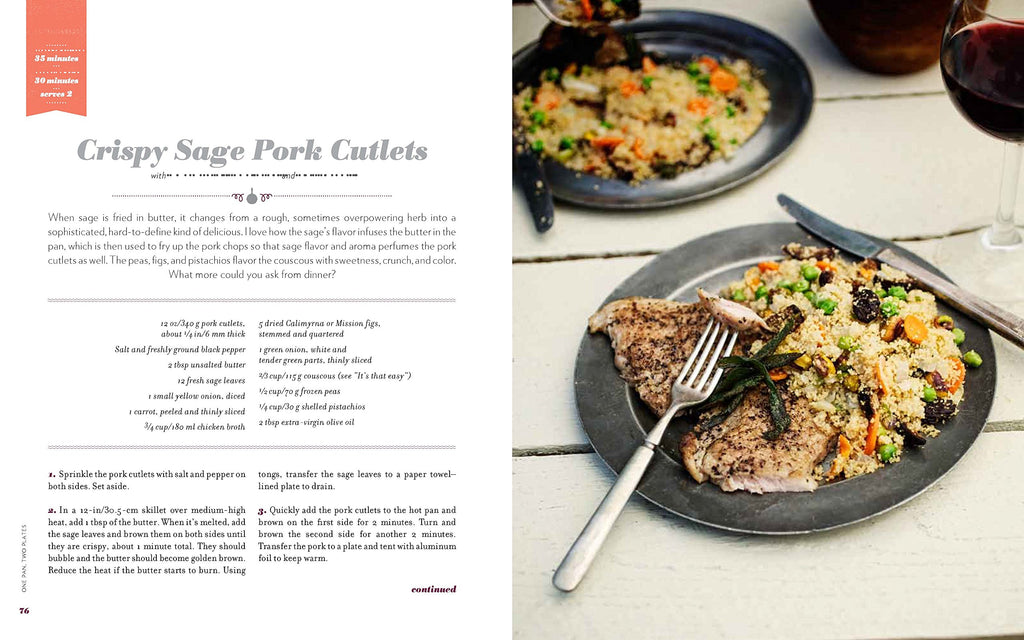 One Pan, Two Plates Book