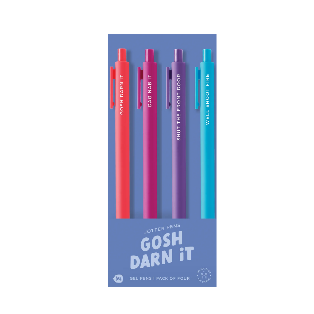 Jotter Pens 4 Pack - Gosh Darn It