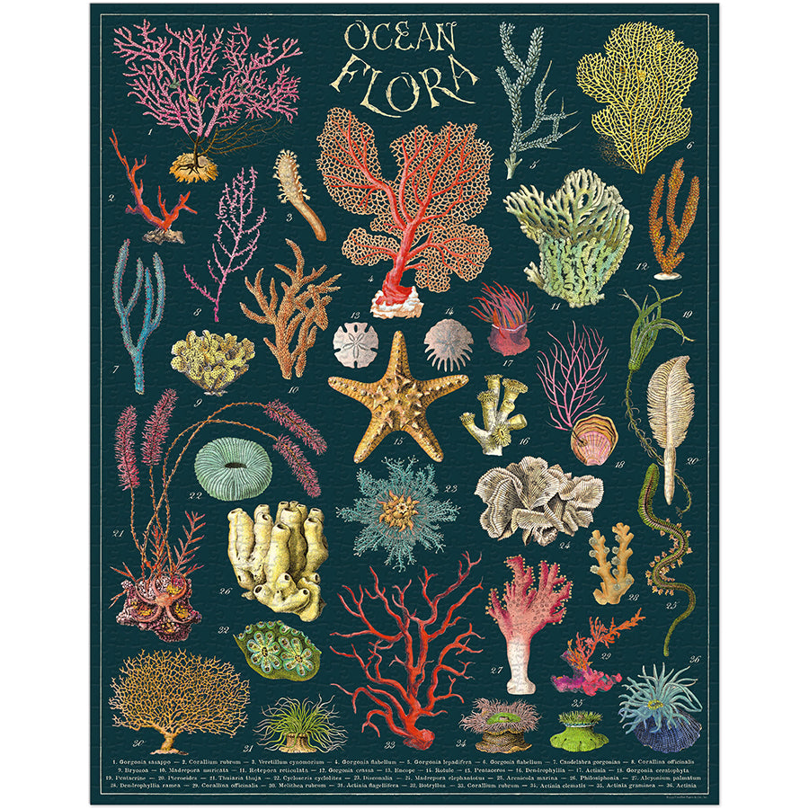 Ocean Flora puzzle - 1,000 pc