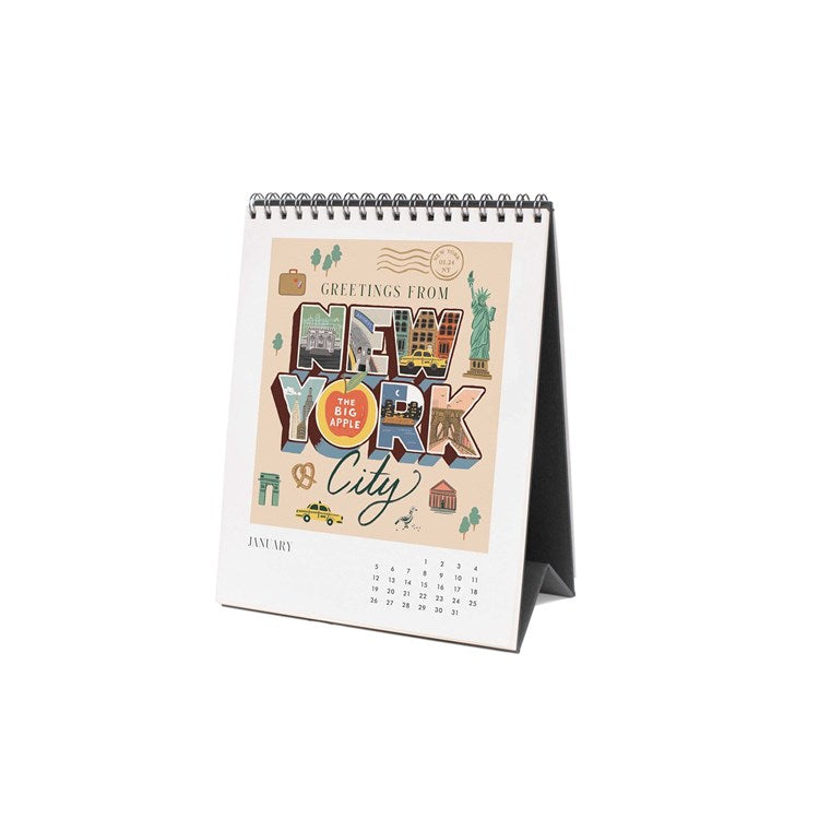 World Traveler Calendar 2025