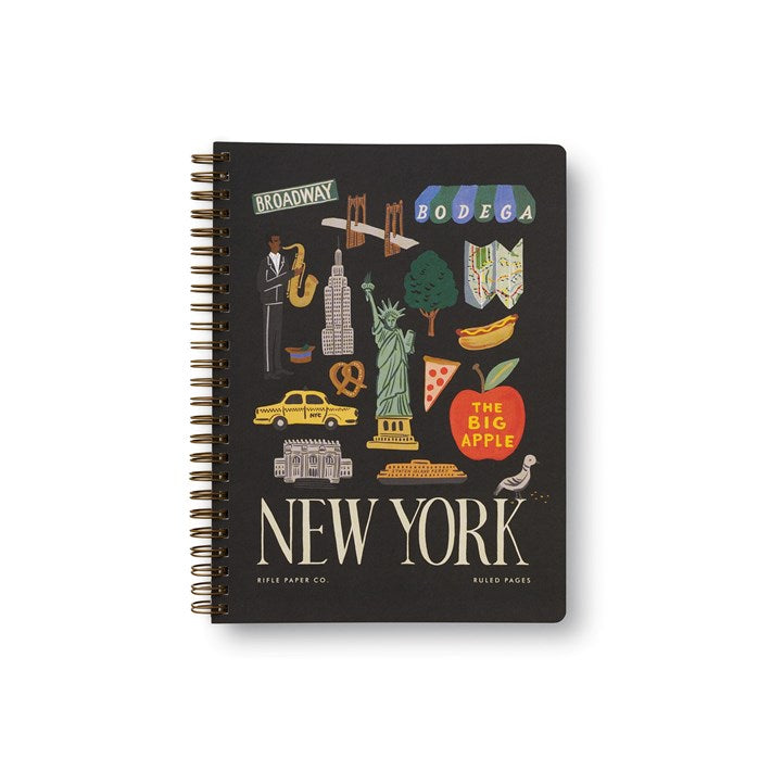 New York Spiral Notebook