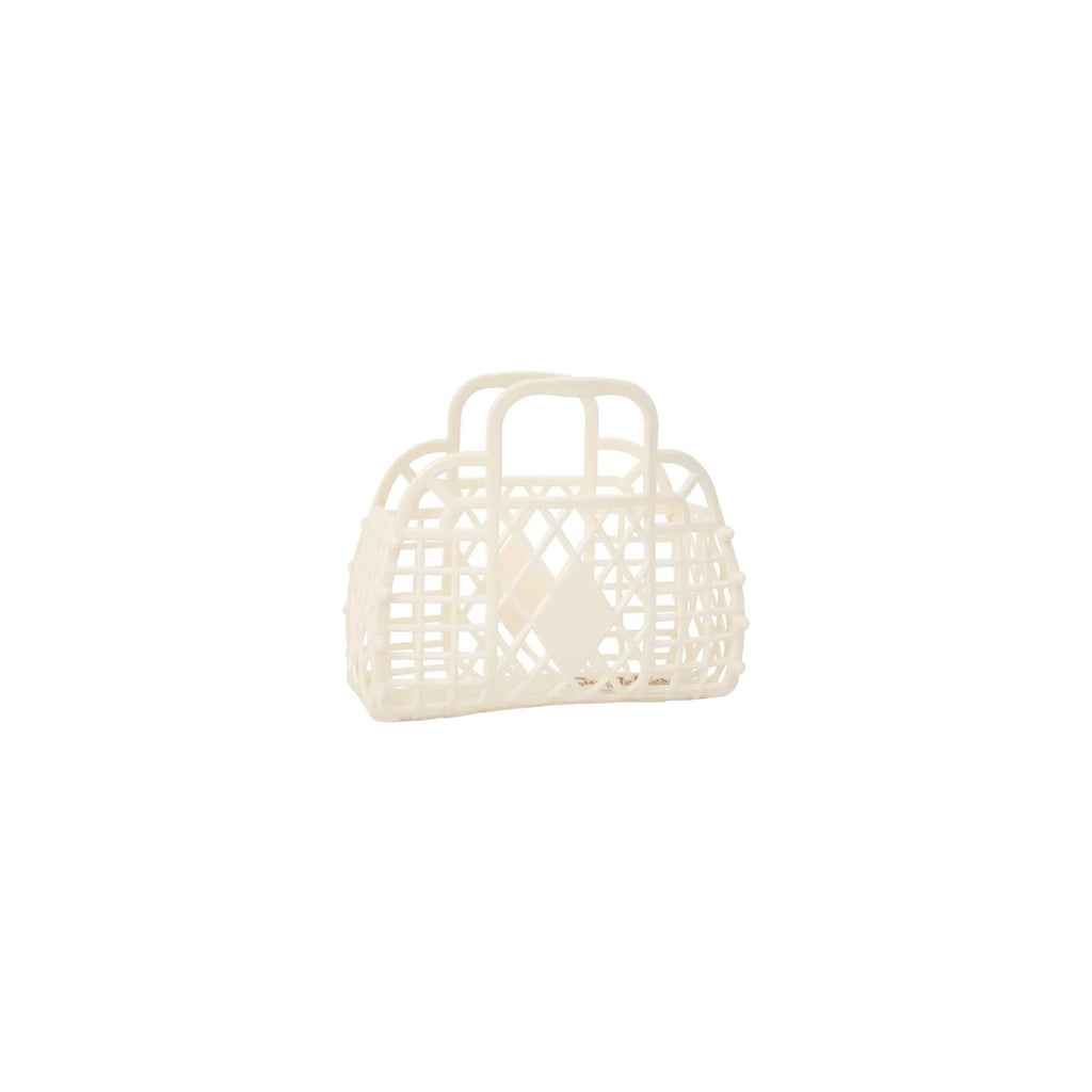 Retro Basket - Mini in Cream