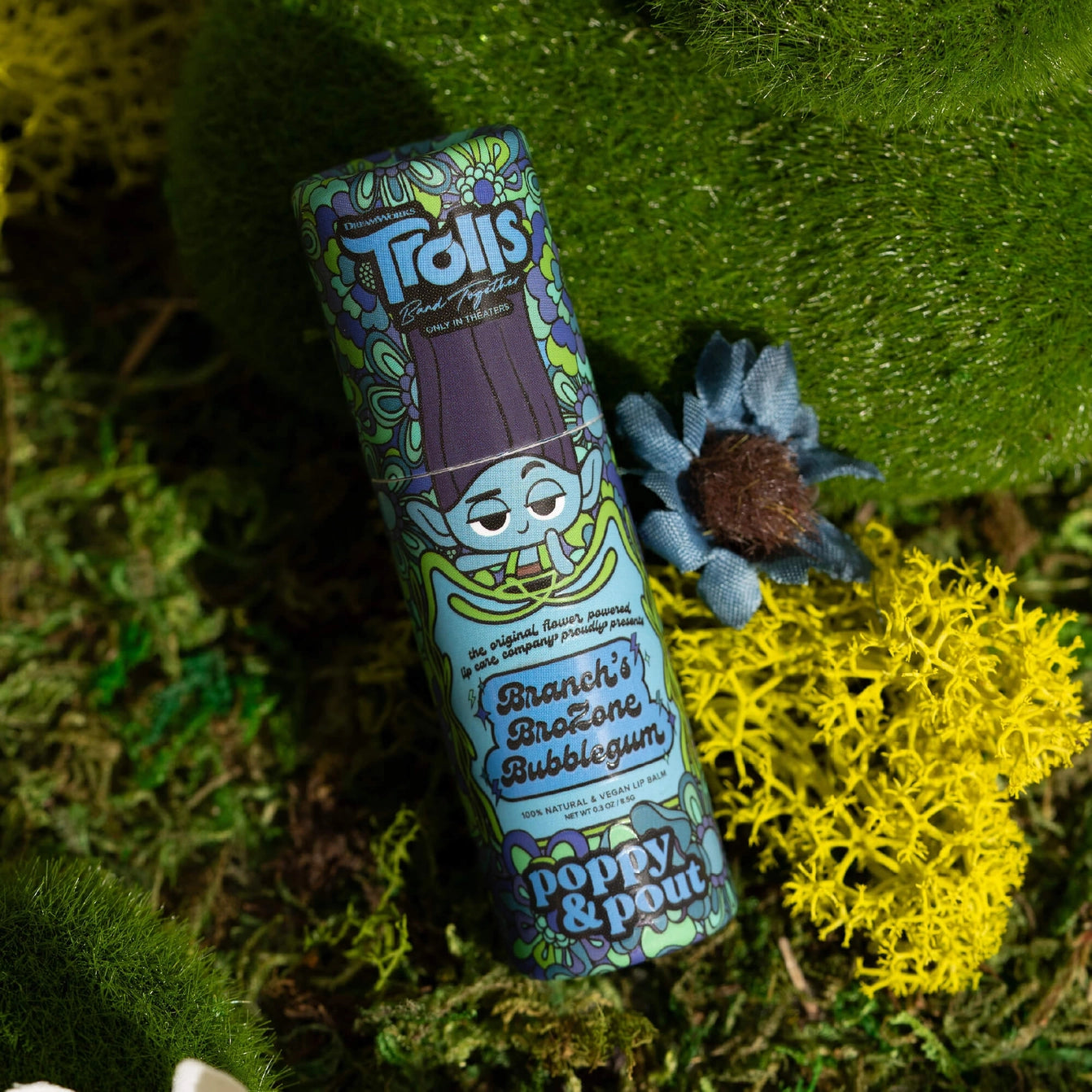 Trolls Band Together, Vegan Lip Balm, Viva's Fantast-Amazing